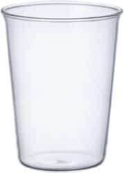 Glass iced tea glass tumbler.