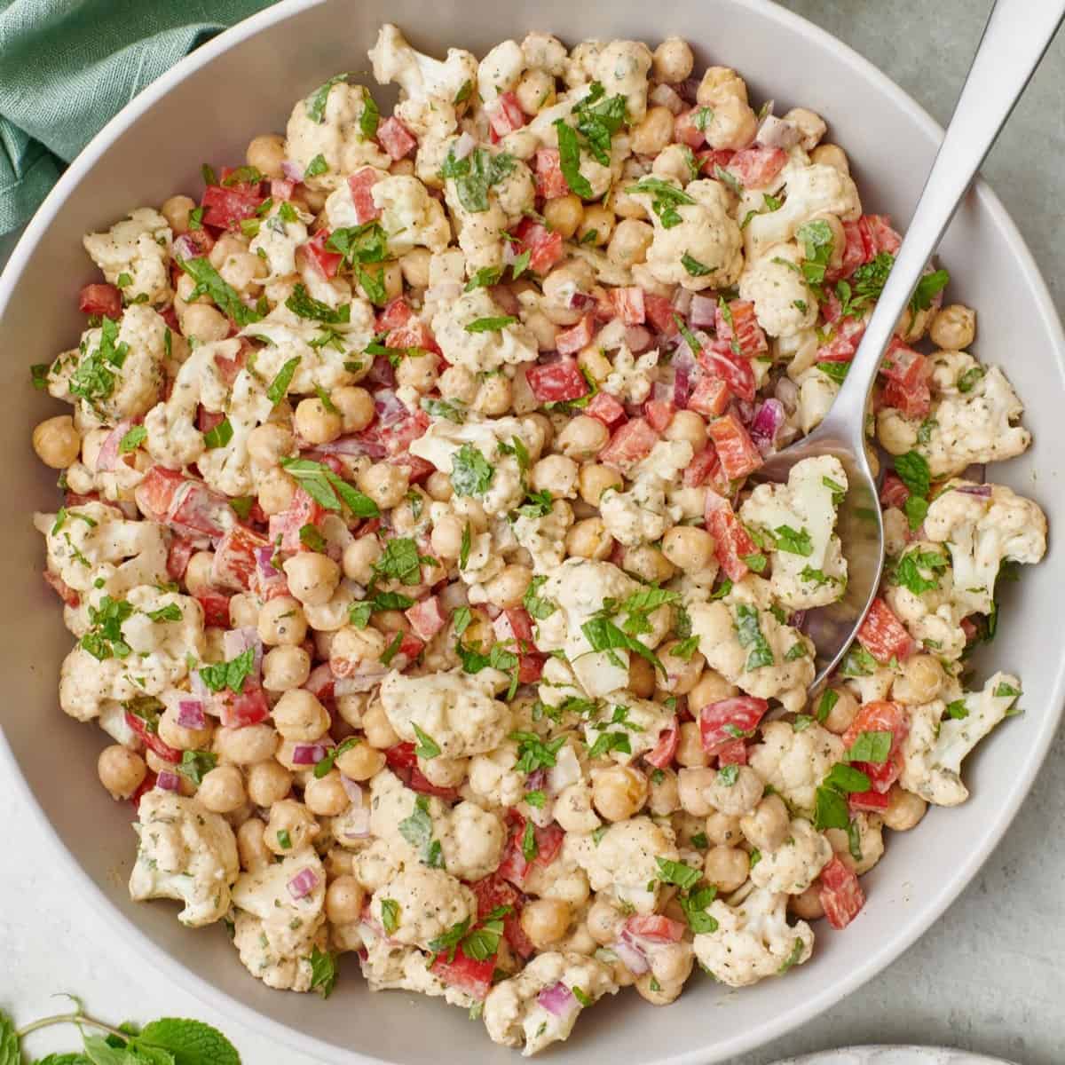 Cauliflower salad.