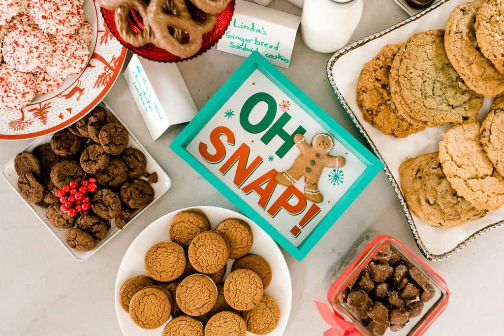 Cookies at a cookie exchange party