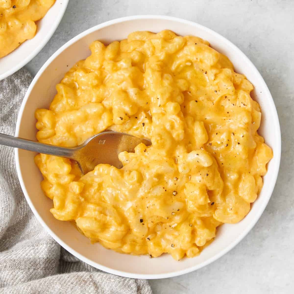 Hidden veggies mac and cheese.