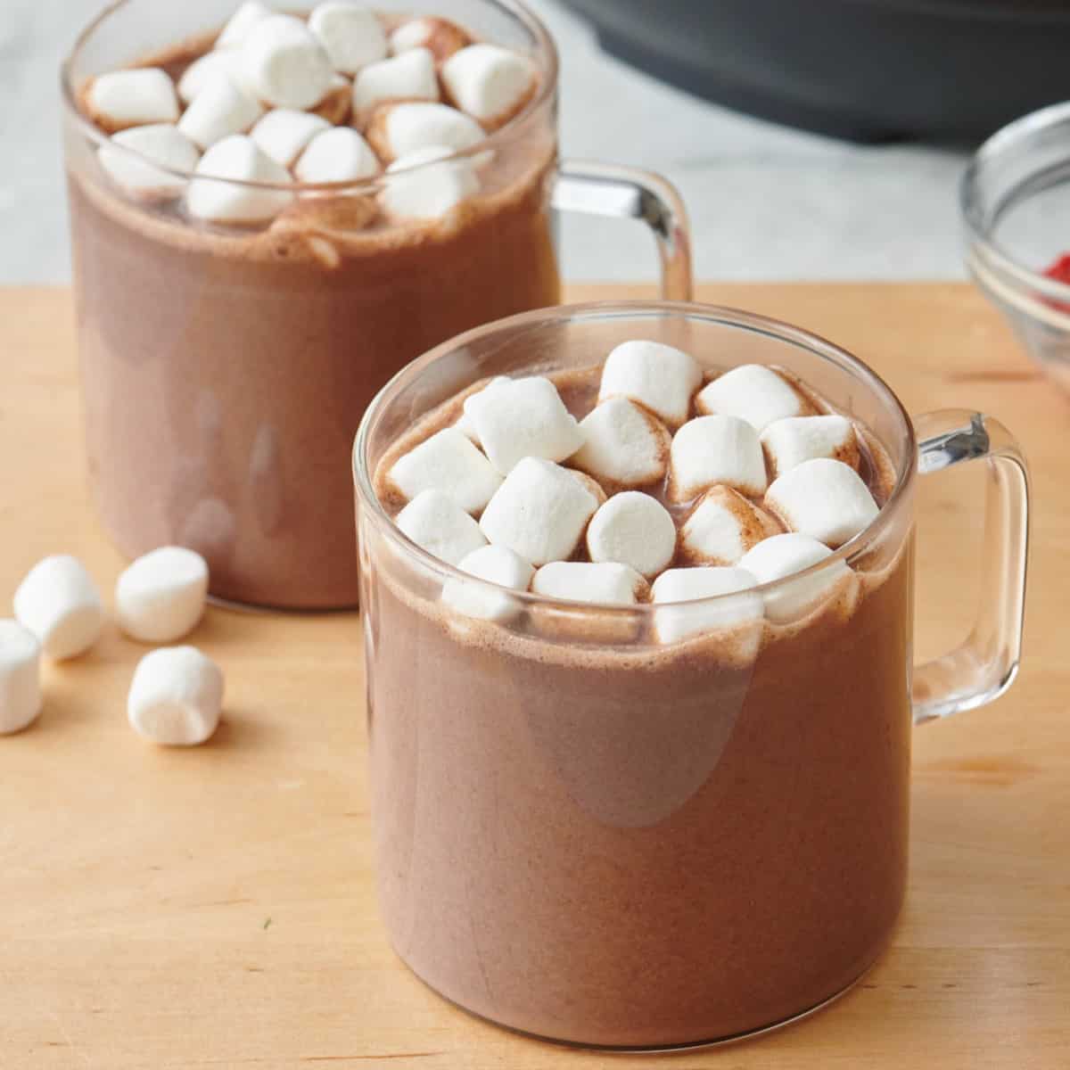 Instant Pot hot chocolate.