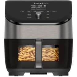 Instant Vortex Air Fryer 4 in 1, Best Fries Ever, Roast, Bake, Reheat, 6 Qt, 1700W