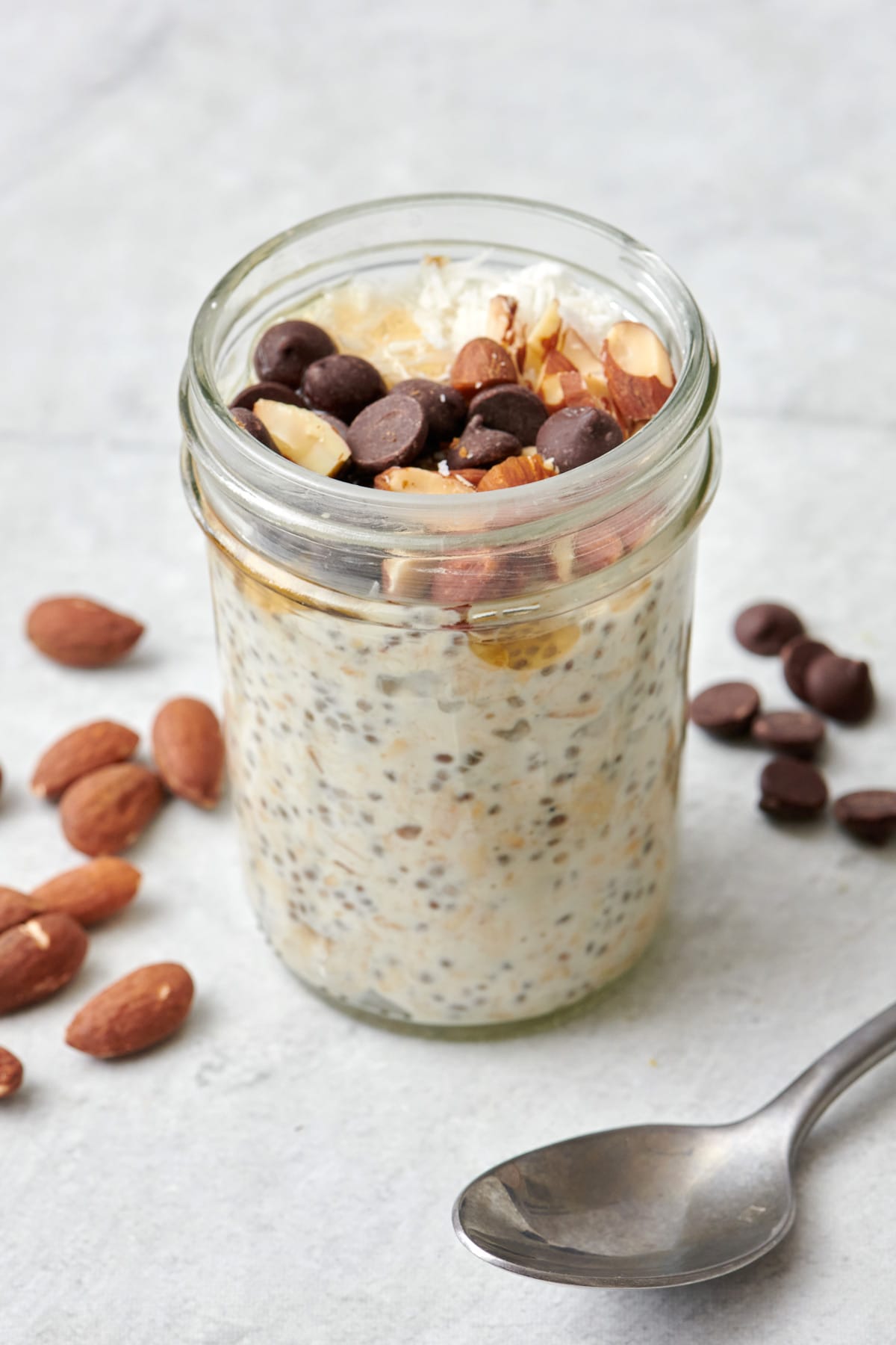 Almond Joy Overnight Oats