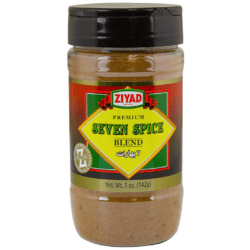 bottle of seven spice